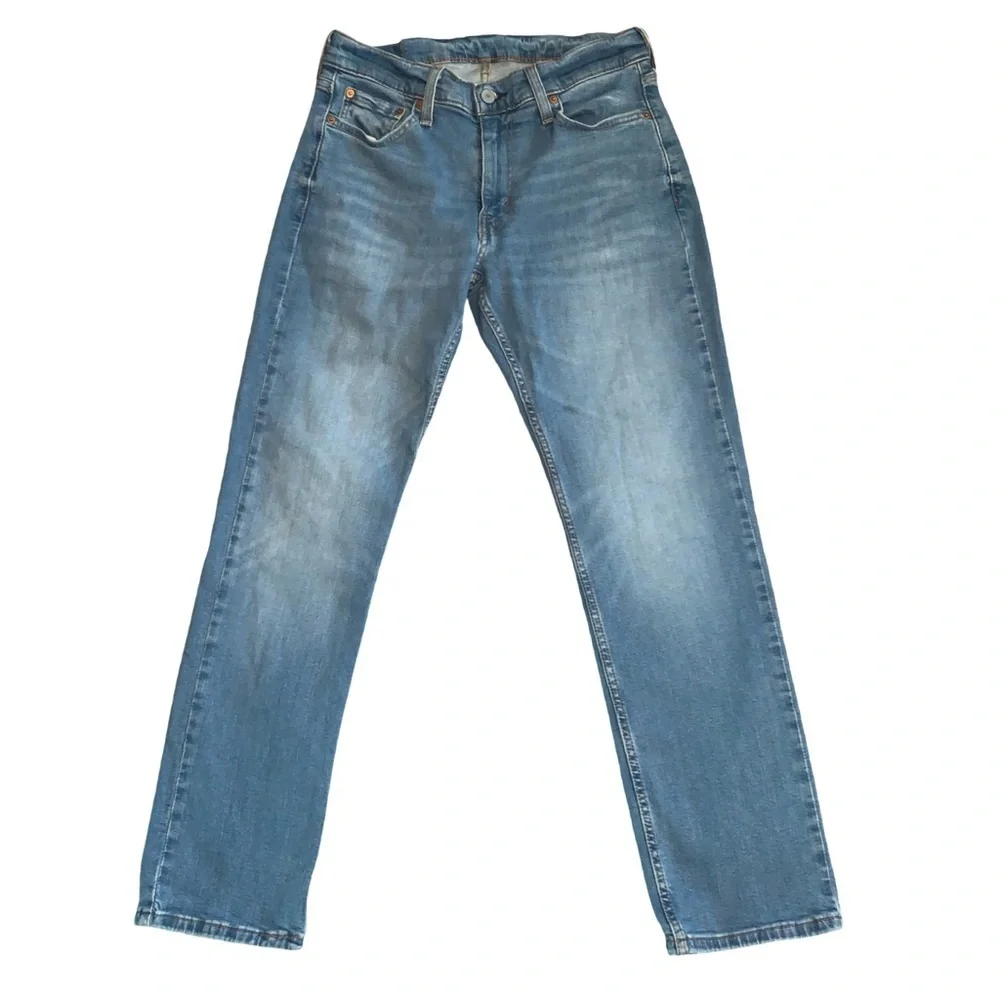 Rare Levi's 514 with a blank red tag Light Blue Straight Men's Jeans 30x30